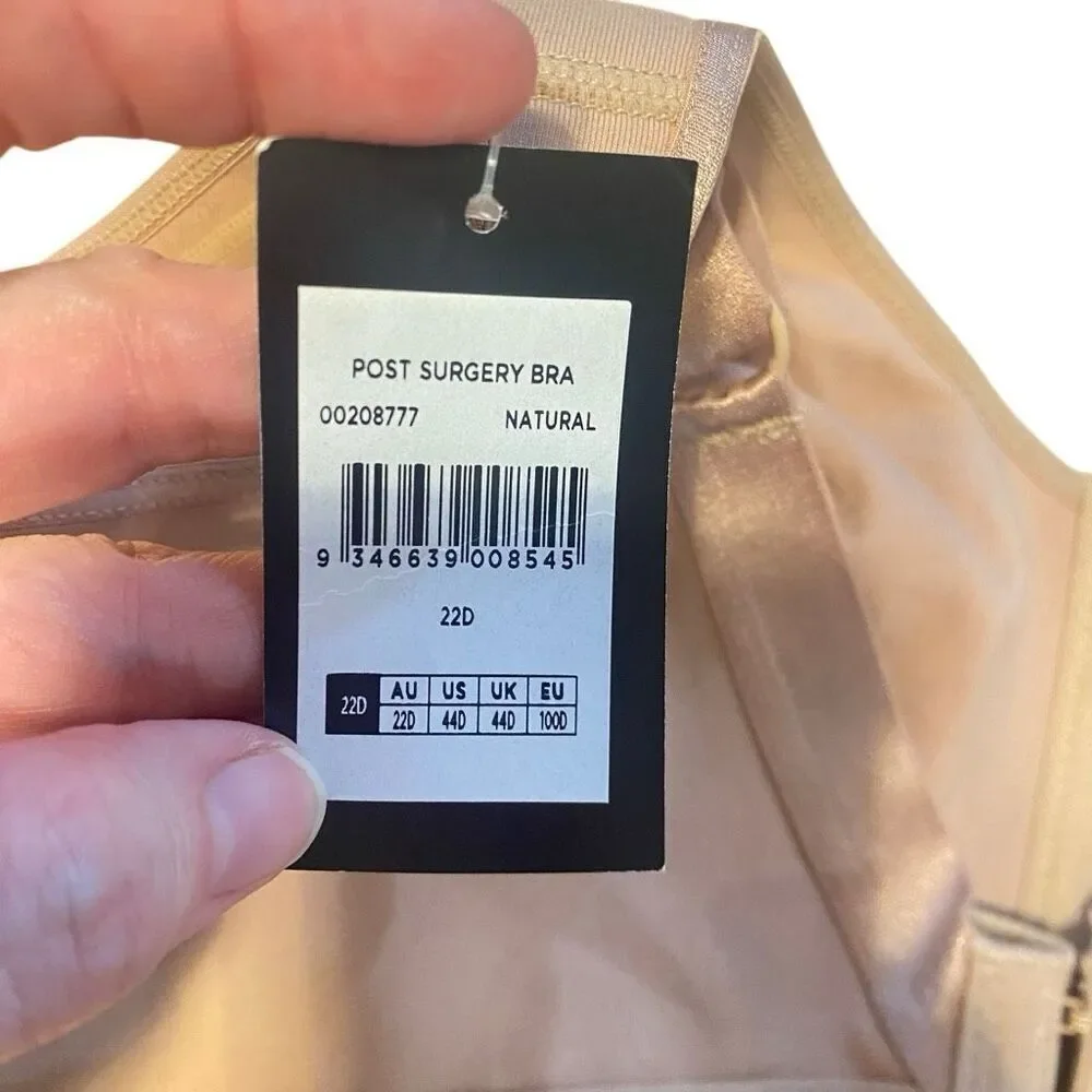 Avenue NWT post surgery Bra tan size 44D